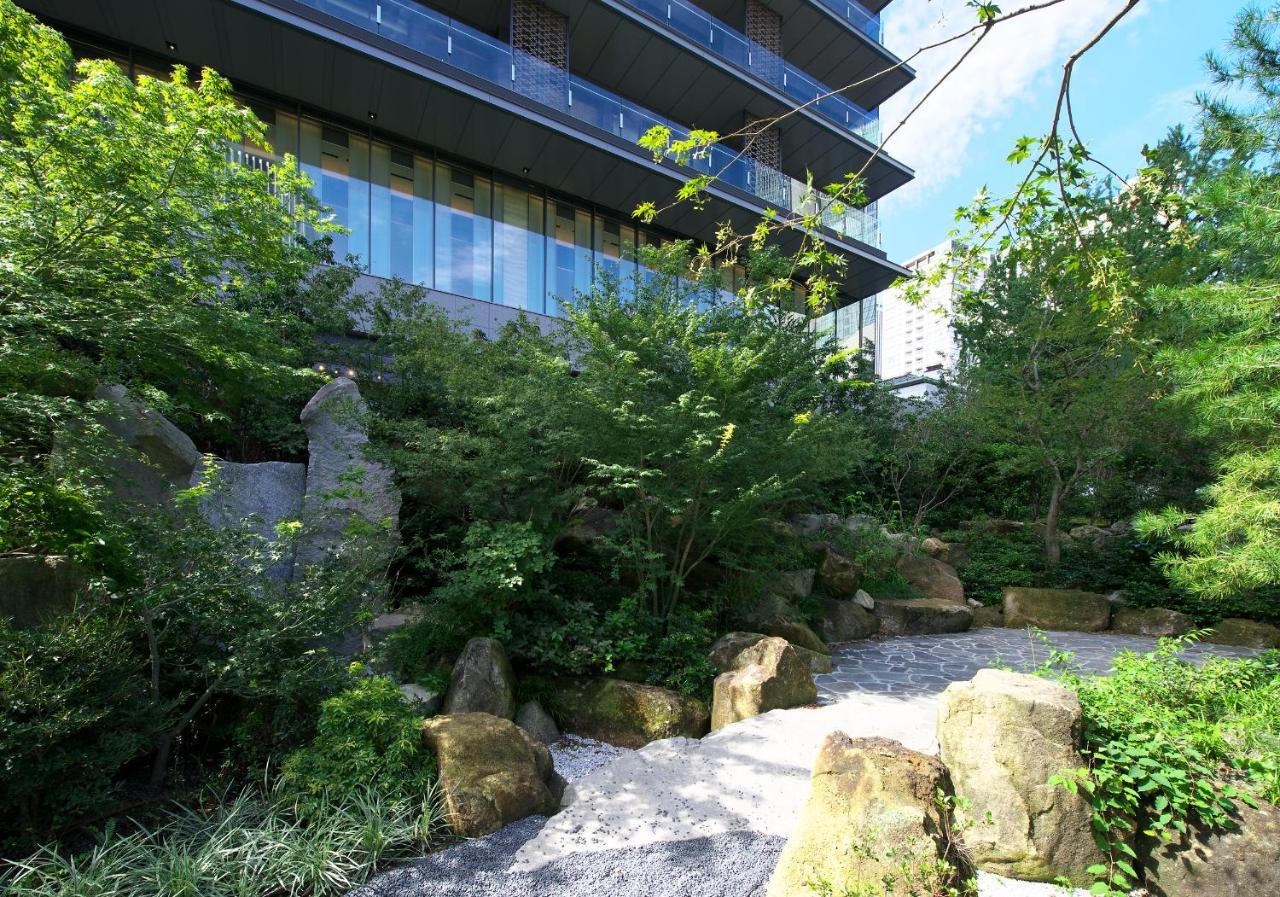 The Okura Tokyo Hotel Exterior foto The Japanese garden