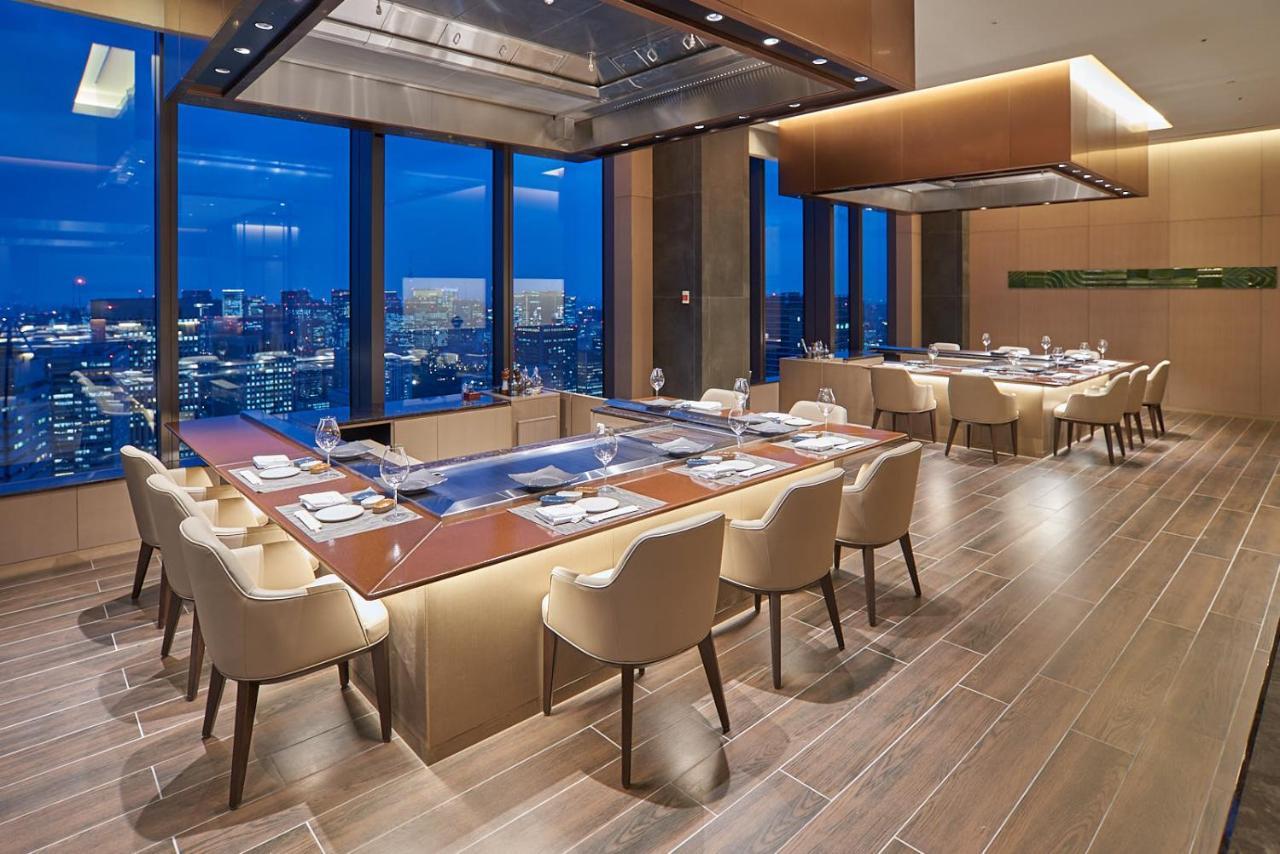 The Okura Tokyo Hotel Exterior foto Restaurant