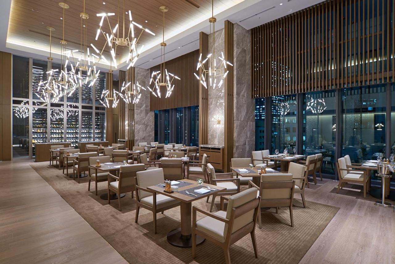 The Okura Tokyo Hotel Exterior foto The restaurant