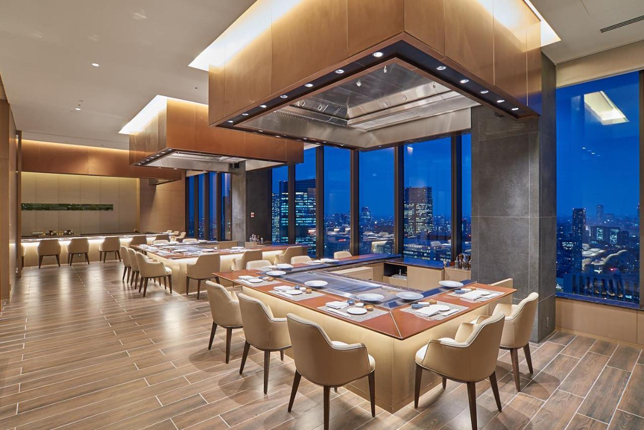 The Okura Tokyo Hotel Exterior foto Restaurant