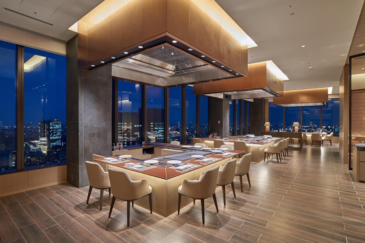 The Okura Tokyo Hotel Exterior foto Restaurant